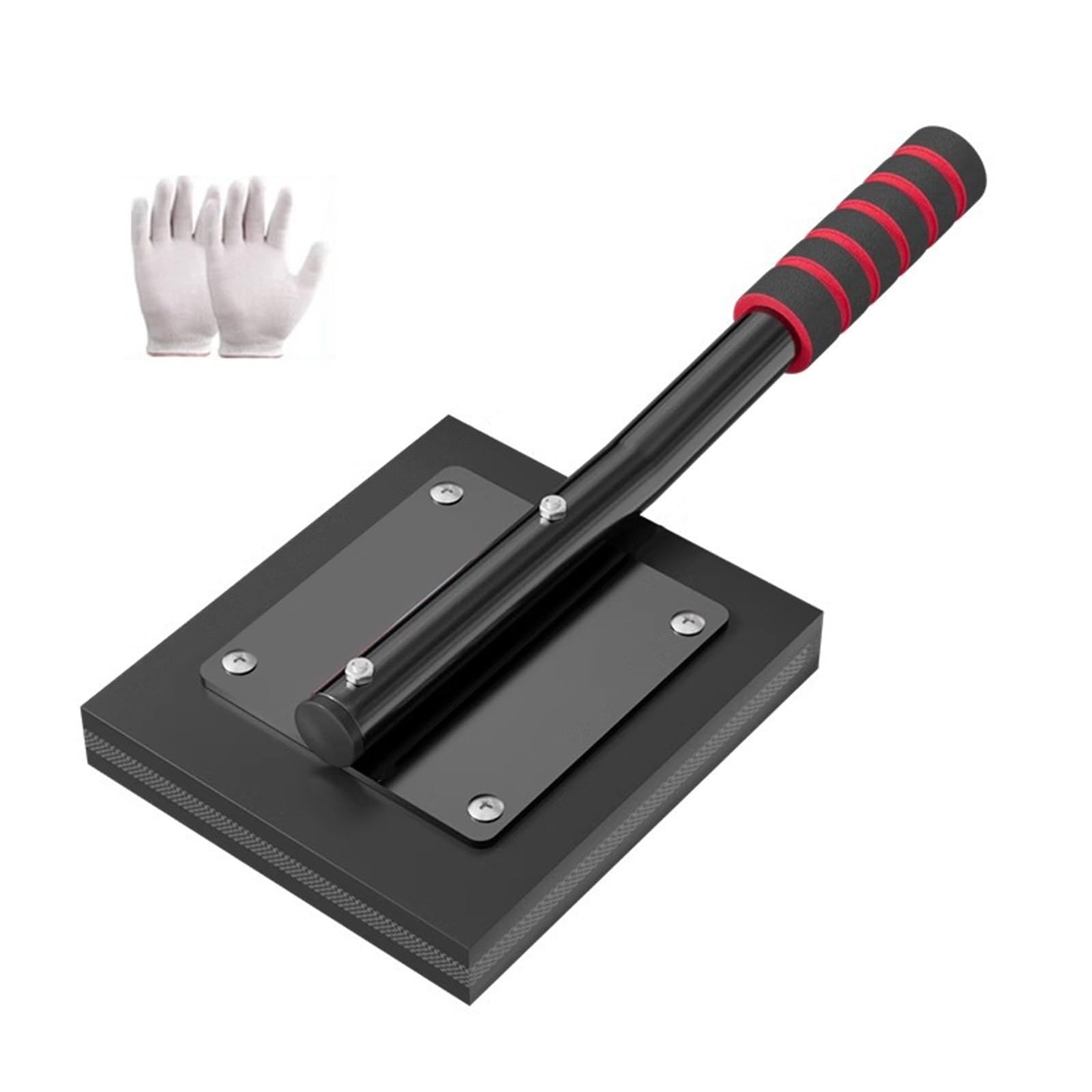 Tsophreniq Shock-Absorbing Floor Installation Hammer Steel Design For Ceramic Alignment Mallets Noise Reduced Design With Comfortable Grip For Contractors Fatigue Less