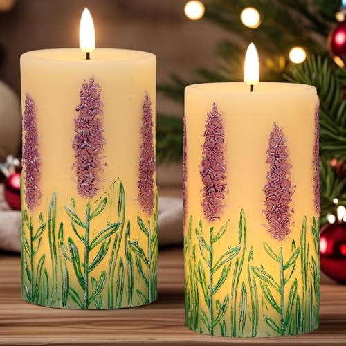 Bougies sans flamme avec minuterie automatique pour illuminer vos soirées de vacances