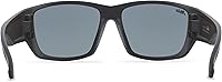 Vista 4 de Hobie - Gafas de sol polarizadas Bluefin Float - Gafas de sol para exteriores con lentes HydroClean para hombre y mujer, Marco negro satinado/gris