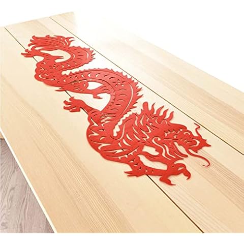 Amscan Cny Felt Table Runner with Dragon Design Cover