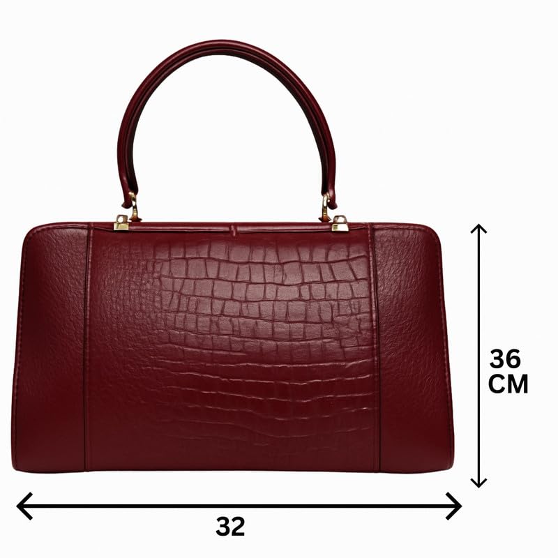 Image of Havilah Women Hand Bag Shoulder Handle Bags Large Capacity Genuine Leather Hand Bags For Women Brown
