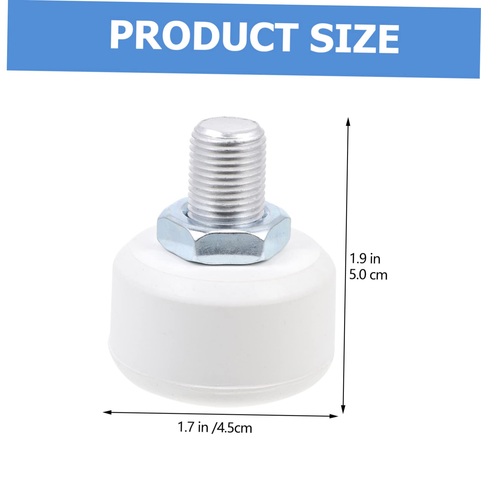 POPETPOP Professional Roller Skates Toe Stoppers Rubber Brake Blocks for Quad Skating High Skate Brake Accessories Reliable Durable Non Slip Skating Safety