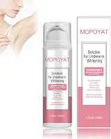 Clareador Corporal Avançado para Axilas e Áreas Íntimas, Fórmula Sensível com Colágeno, 50ml, Solução Clareadora para Pescoço, Cotovelo e Joelho