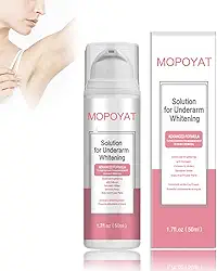 Clareador Corporal Avançado para Axilas e Áreas Íntimas, Fórmula Sensível com Colágeno, 50ml, Solução Clareadora para Pescoço, Cotovelo e Joelho