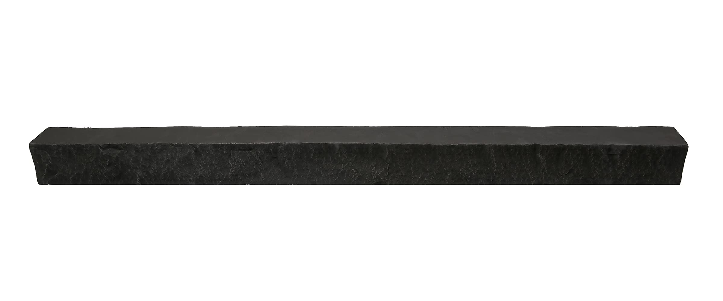 Photo 1 of GenStone Faux Stacked Stone Ledger 42" x 2" x 3.5" in Iron Ore Color for Do It Yourself Friendly Home Improvement Projects