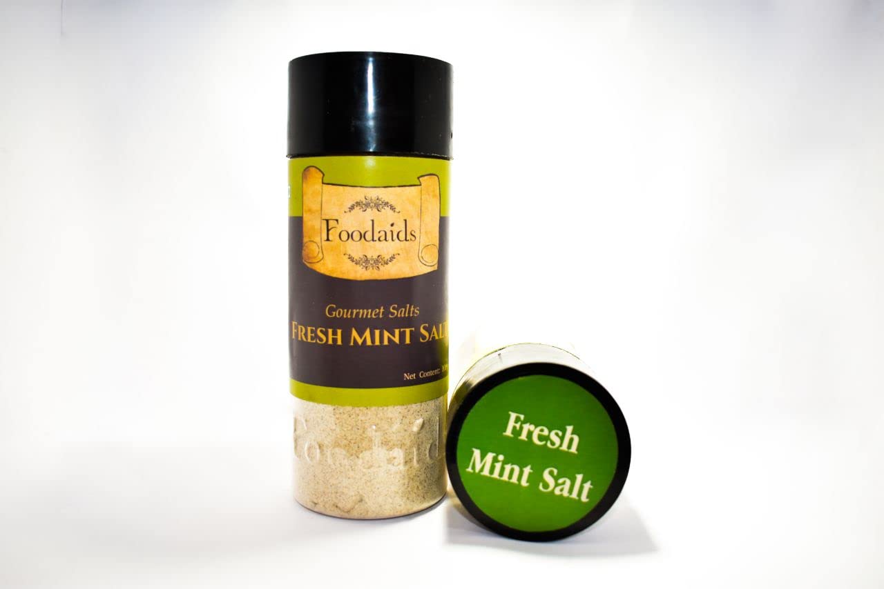 Foodaids Fresh Mint Salt for Mojito, Juices - 100 Gms 3