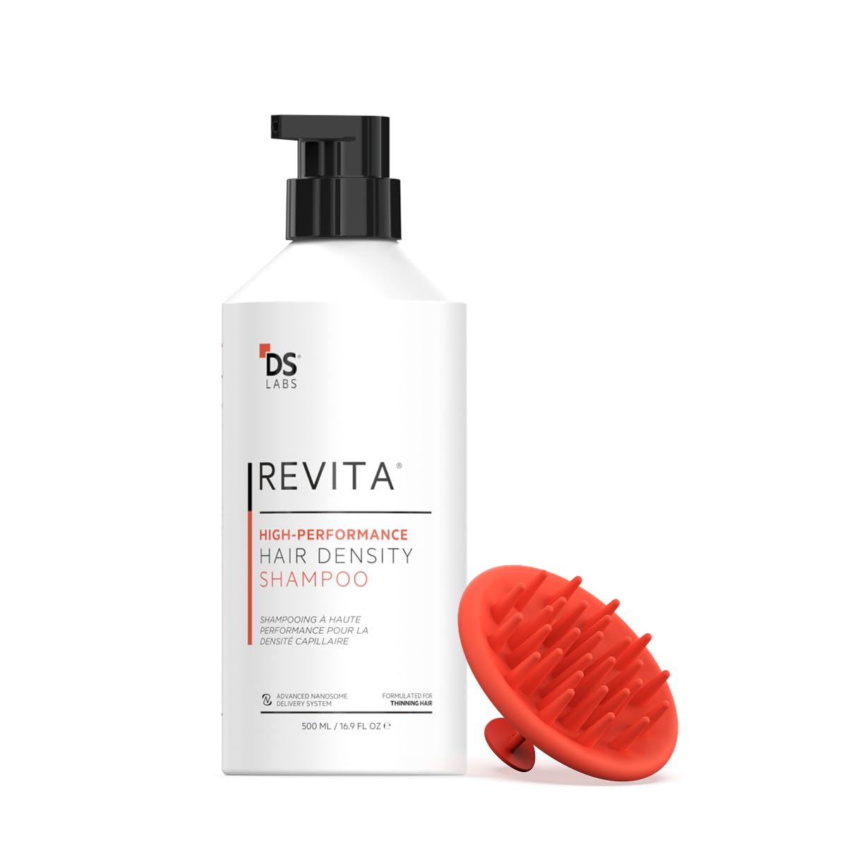 Amazon.com : DS Labs Revita Shampoo & Scalp Massager, 500mL