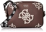 guess damen top-handle-tasche Diese schicke GUESS Tasche im Logo-Muster begeistert Sie jeden Tag aufs neue. Die handliche und schlichte Form machen diese Umhängetasche zu einem perfekten Alltagsbegleiter. In dem geräumigen Hauptfach haben Sie genügend Platz um all Ihre Utensilien unterbringen zu können. Maße: 22 x 16,5 x 5,5 cm