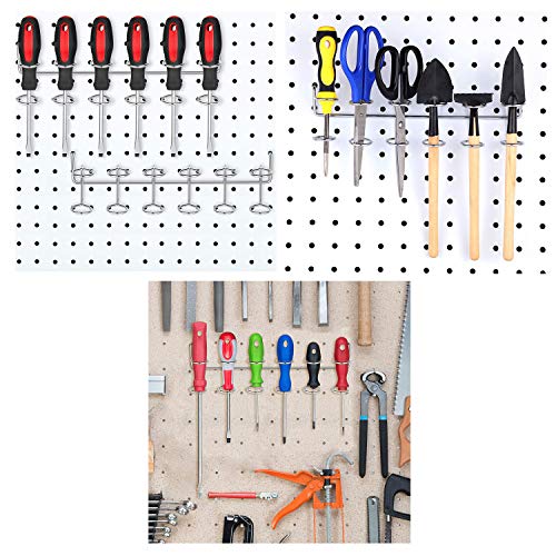Heyous MTHOLDER-230-1 Six-Tool Multi-Tool Holder Accessory Pegboard Accessories Multi-Ring Tool Holder thumb #4