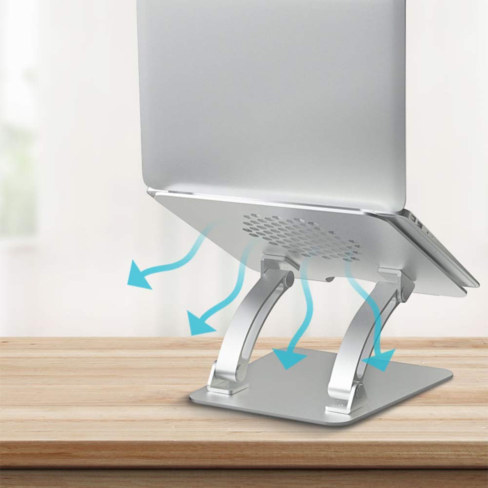 Supporto per Laptop, Supporto per Monitor Portatile Pieghevole Supporto ergonomico per Monitor Regolabile Multi-Angolo Compatibile con Tutti i Laptop, più Laptop da 11-23 Pollici