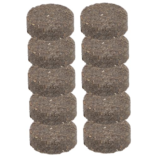 VINTORKY 10pcs Outdoor Wood Firelighters Natural Charcoal Burning Batten Fire Starter Sticks Portable Wood Ignition Tool for Camping Bbq and Picnic