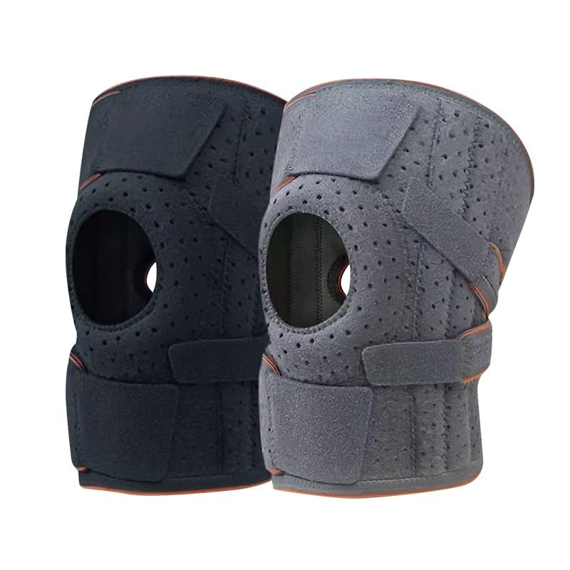 Exercise, protection Knee Pad Straps Fitness Running Men's Sports Women's Mountaineering Knee Meniscus Knee Pads for Fitness, cycling, running, playing football(D)