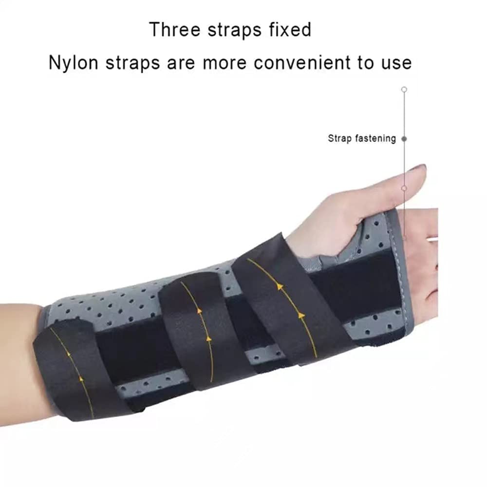 FéRula de Mano En Reposo Inmovilizador de Pulgar MuñEca Nocturna Soporte para Dolor Tendinitis Esguince Fractura Artritis DislocacióN Accidente Cerebrovascular SíNdrome TúNel Carpiano Right,L