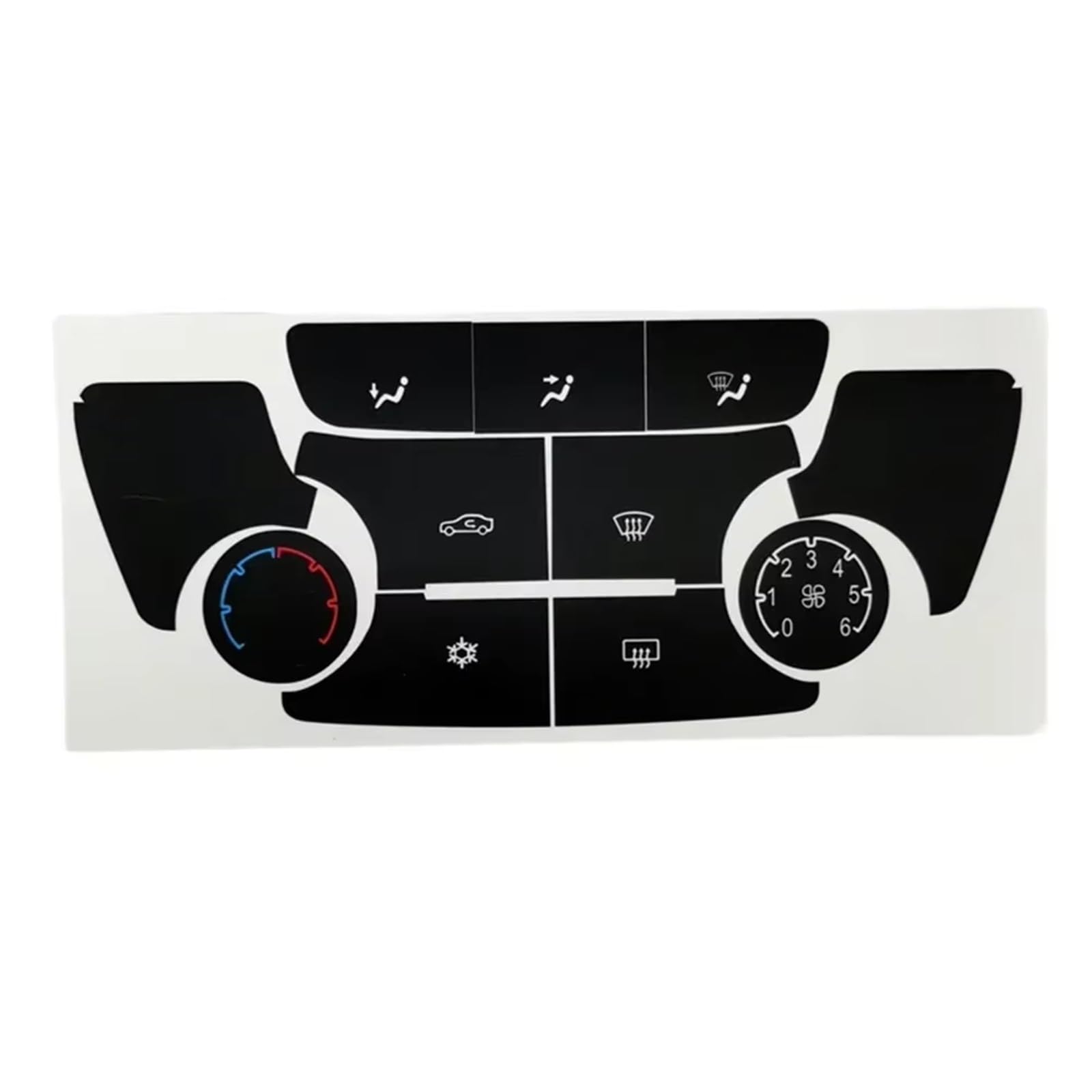 Repair Compatible with Buick for Verano for Encore Car Air Conditioning Stickers Center Console Button Decals Button Repair