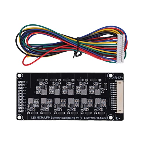 Tablero ecualizador activo para baterías LFP de 12 celdas con transferencia inductiva de energía, corriente de balanceo de 1,2 A y MOS de ultra baja resistencia interna para igualación de voltaje miniatura 4