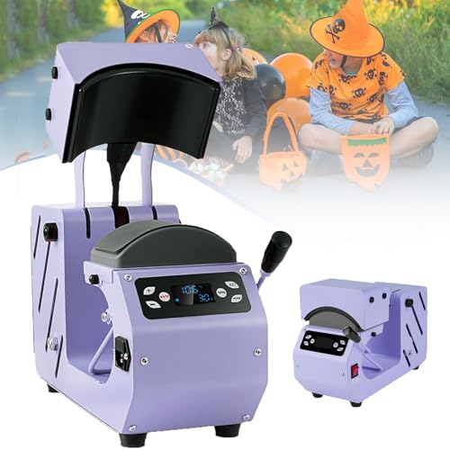 Máquina termofijadora automática 2 en 1 para gorras miniatura 1