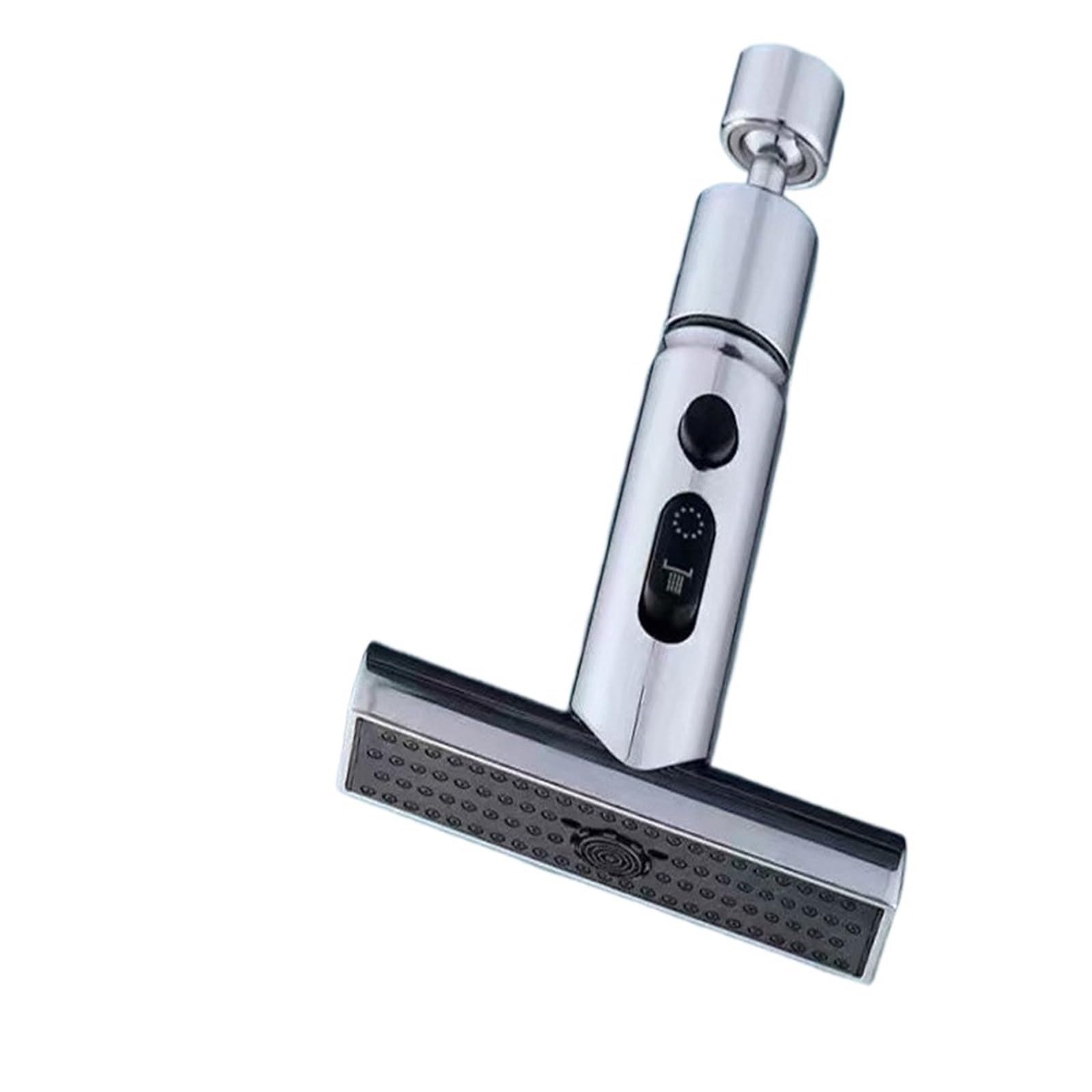Adaptador de cabezal rociador en cascada ABS | Multicolor: Enjuague De Productos Y Vajilla(Chrome Rotatable)