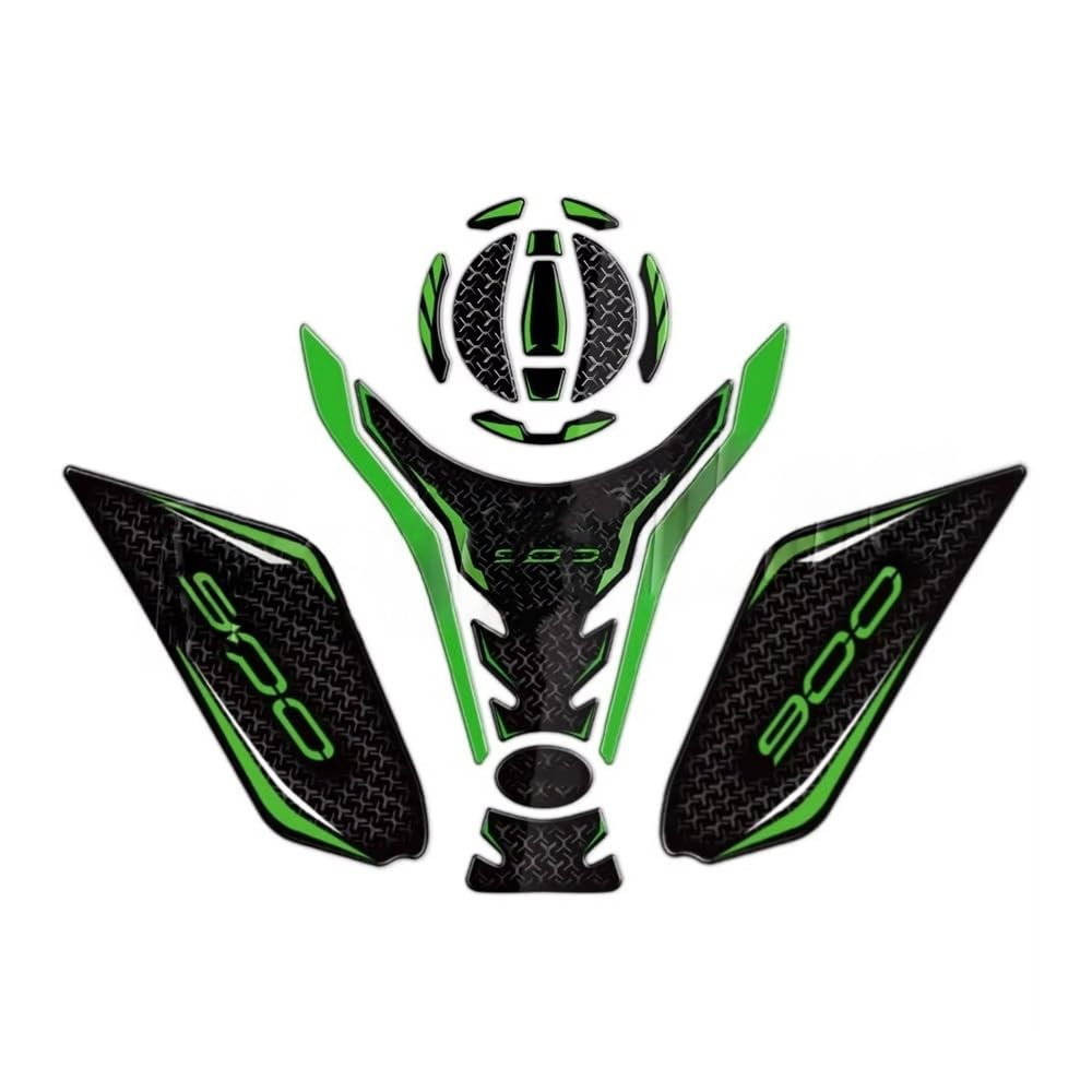 Motorcycle Fuel Tank Sticker Gas Protection Decals Accessories for Z900 for 2021 2022 2023 2024 Sticker