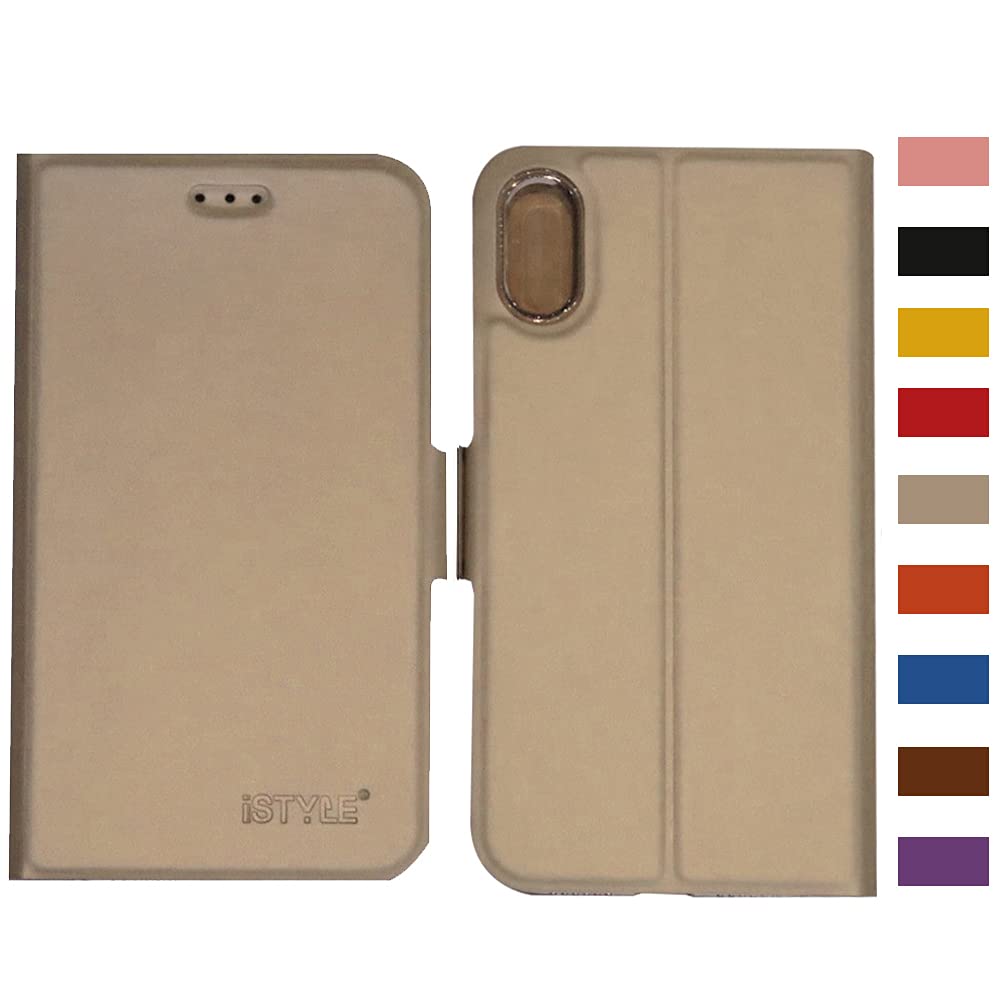 NC iSTYLE Case for iPhone Leather Wallet Case Cover - Magnetic Closure with Card Holder, Kickstand, Shockproof Protection Folio Case for iPhone 11/11 Pro X/XS 6/6s 6 Plus 7/8 7 Plus/8 Plus