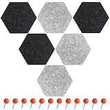 PAKET BEINHÄLT - 6 Stück Memotafeln mit 12 Pinnnadeln und 24 PCS Befestigungssticker.