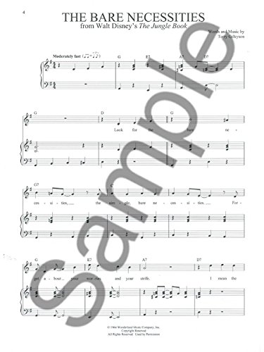 Disney Songs for Singers High Voice | Vocal Sheet Music Book with Piano Accompaniment | 54 Disney Favorites for Solo Performance | Songbook for Auditions, Recitals, and Voice Lessons - Image 3