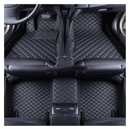 �J�[�}�b�g �t���Z�b�g �ɓK������ 308 SW 2007-2019 �C���e���A�A�N�Z�T���[ 3D �Ԃ̃t���A�}�b�g(All Black 5 Seat)