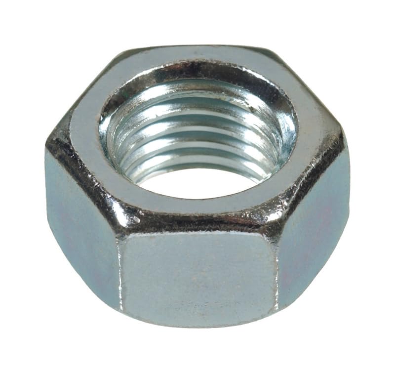 Hillman 7/8 Zinc-Plated Steel SAE Hex Nut 10 pk