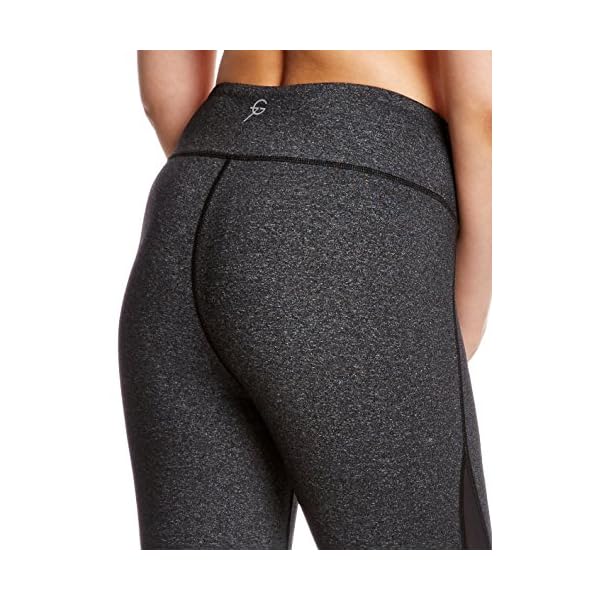 7GOALS Yoga Pants with Pockets Extra Soft Leggings with Pockets for Women Non See-Through High Waist Workout Leggings, Grey, Large