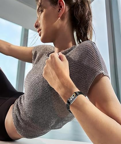 Image of 3 Pcs for Mi Band 8 /9 /10 Strap, Replacement Bands for Mi Band 8 /9, Breathable and Adjustable Watch Straps, Comfortable for Gift, Workouts and Daily Use, Blue Black White