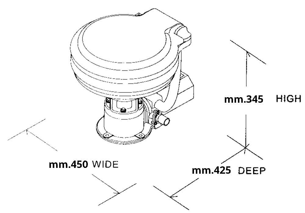 2424803 Toilet Support Spare Part One Size