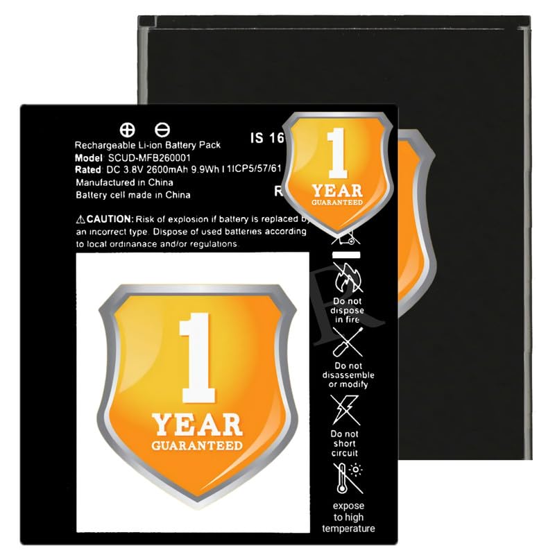 Original SCUD-MFB260001 Battery for Relaince Jio 4G Router JioFi 3 (JMR540, JMR541) | JioFI 4 (JMR1140) - (2600mAh) - 1 Year Warranty_V3 (B0DD8CPBQX) Amazon Price History, Amazon Price Tracker