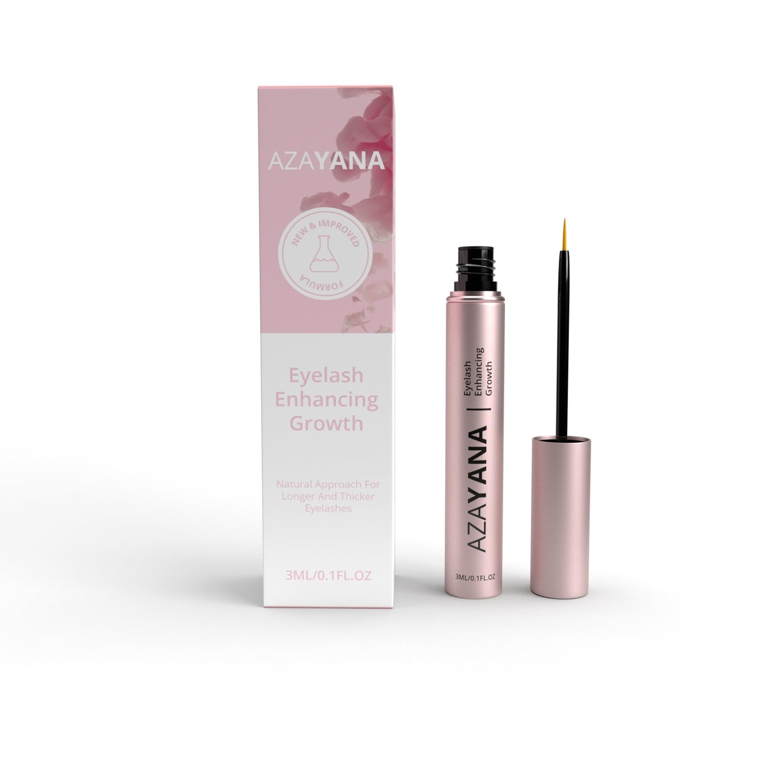 Azayana Eyelash Enhancing Growth Serum, 3ml, Rose Gold