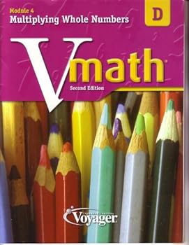 Paperback VMath Subtracting Whole Numbers (Module 3, Vol D) Second Edition Book