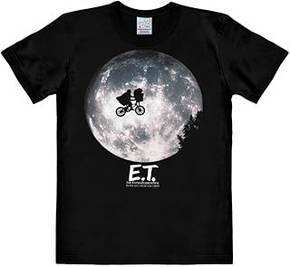 E.T. I Księżyc I Koszulka z nadrukiem I Damska i męska I Z krótkim rękawem I Licencjonowany oryginalny design