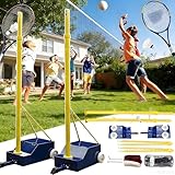▶️【1️⃣Ensemble multisports 2 en 1 : Volley-ball et badminton】Profitez d'un divertissement optimal dans votre jardin avec notre système de filet 2 en 1 amélioré (version 2026) ! Passez facilement d'un filet de volley-ball gonflable réglementaire à un filet de badminton prêt pour les compétitions. Ce pack premium comprend un filet de volley-ball gonflable de 7,5 m et un filet de badminton de 6,1 m, pour deux fois plus de jeux et des heures de plaisir à chaque réunion.