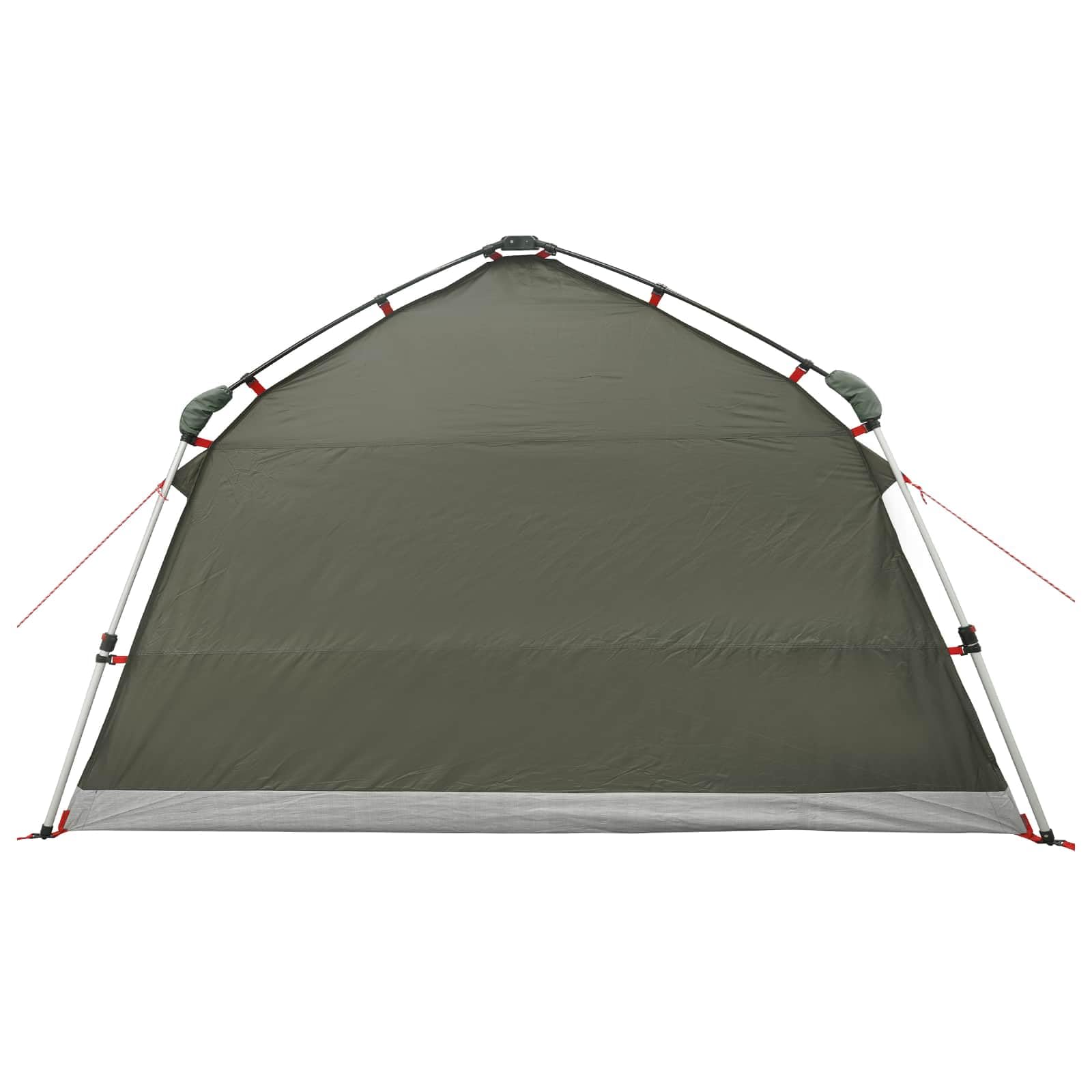 Tenda rapida impermeabile per 2 persone, verde, poliestere 185T con fibra di vetro