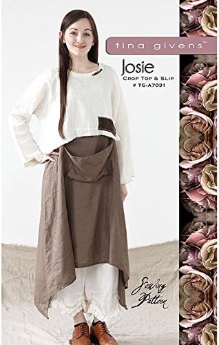 TINA GIVENS "JOSIE CROP TOP & SLIP" Sewing Pattern