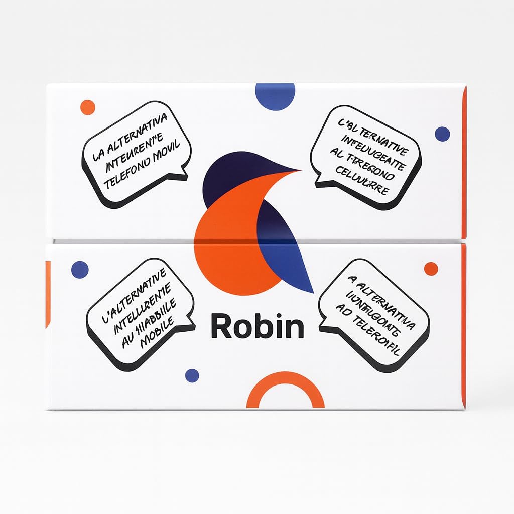 Robin K2 – Reloj Teléfono 4G GPS para Niños | Sin Juegos, Ni Redes Sociales, Ni Distracciones – Llamadas Seguras, Chat, SOS, Modo Clase, Linterna, Podómetro, App Familiar Robin (Sin SIM, Negro)