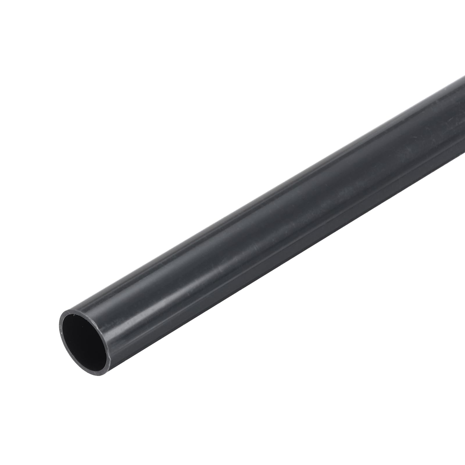 Tubo rígido Transparente de PVC, 2 Tubos Redondos rígidos de PVC for tubería de Agua(40.6mmx48mmx0.3m)
