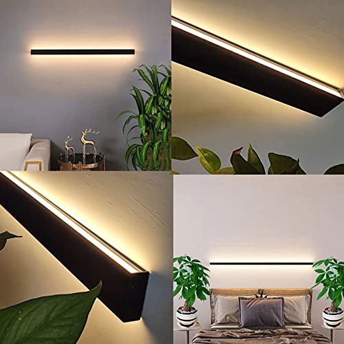 Lámpara de pared de techo LED rectangular interior moderna para salon y dormitorio 7