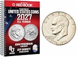 2027 US RED BOOK of United States Coins and 1976 Ike Dollar US Mint Circ