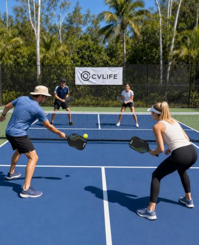 CVLIFE Pickleball Paddle Thermoformed Carbon Fiber Pickle Ball Paddle Black - image 9