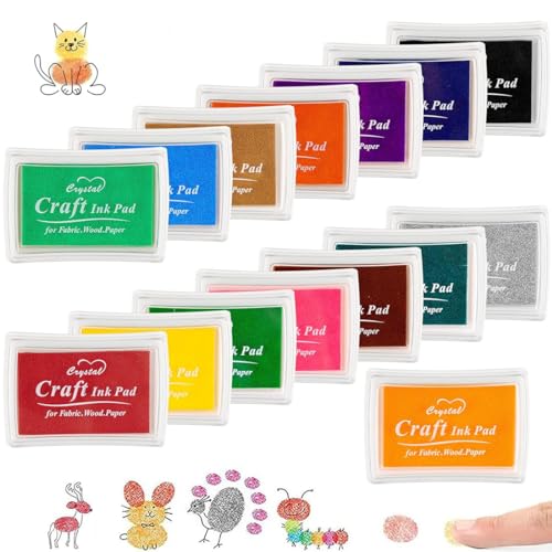 7 Stück Acryl Stempelblöcke Transparent - DIY Stempel Set Für Scrapbooking