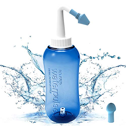 OLT-EU Nasendusche Set,500ml einstellbar Hydro Nasenreinigung Cover