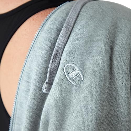 Champion Women's Full-Zip Hoodie, Powerblend, Fleece Sweatshirt, Hoodie Sweatshirt for Women - image 5