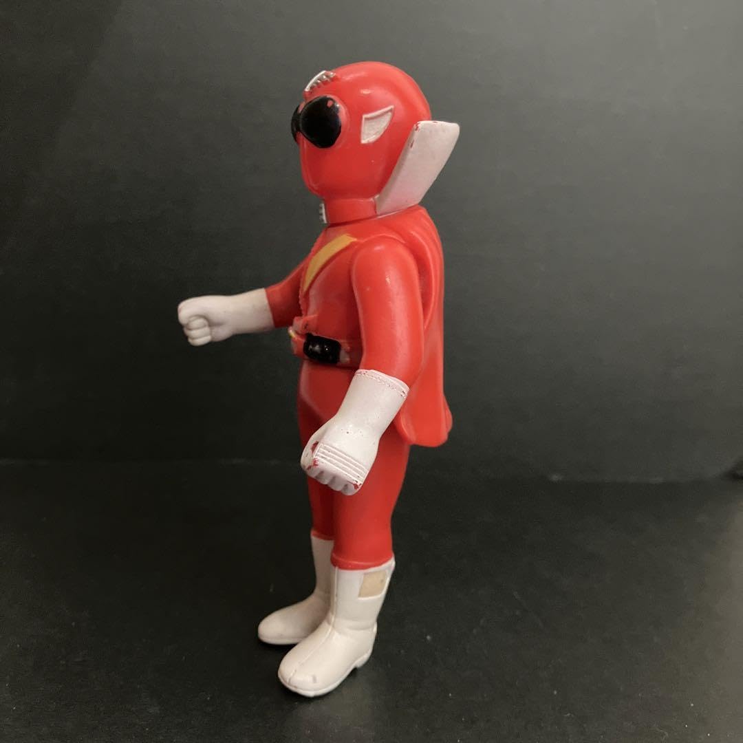 ゴレンジャー ポピー ソフビ ミドル 当時物 アオレンジャー 希少 ポピー ゴレンジャー アオレンジャー ソフビ 未開封 ポピー