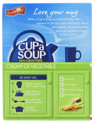 Image of Batchelors Cup a Soup, Creamy Vegetables and Croutons, 122g