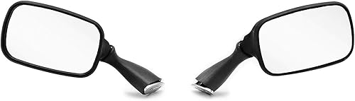 Miniatura 2 de HTTMT MT305-BK - Espejos de repuesto OEM compatibles con Suzuki Gsxr600 750 1000 00-03 1300 R Hayabusa 1999-2020 negro