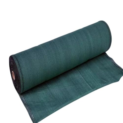 Telo ombreggiante TOTALNET PLUS 100 percento verde - 2 x 10 m rete oscurante 220 g/m2, frangivista, per divisori giardino, schermature per privacy balconi, cancellate, ringhiere