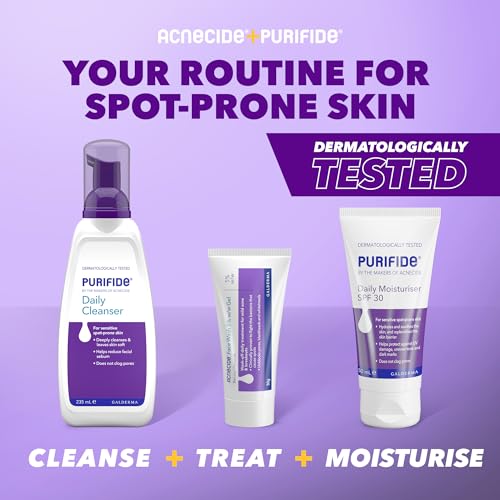 Acnecide Face Wash Gel 5% Benzoyl Peroxide Acne Treatment for Spot-Prone Skin 50g - Image 5